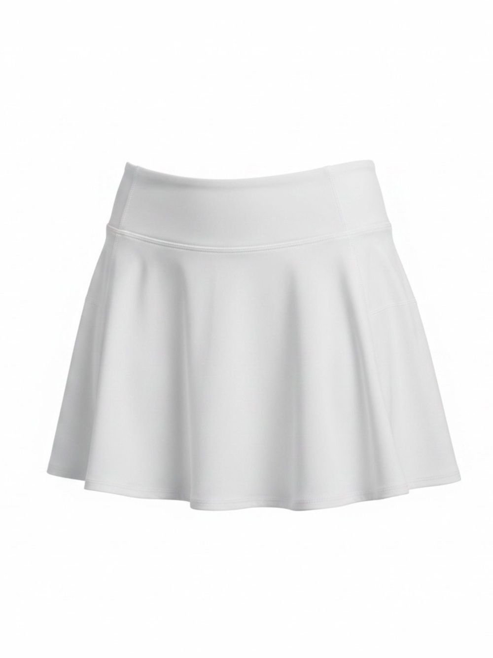 SO White Athletic Tennis Skort Built-In Shorts Women’s‎ Size Large